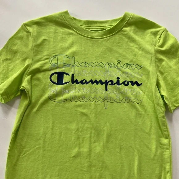 Boys Champion Neon Short Sleeve Tee - Picture 2 of 4